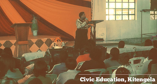 Civic Education, Kitengela