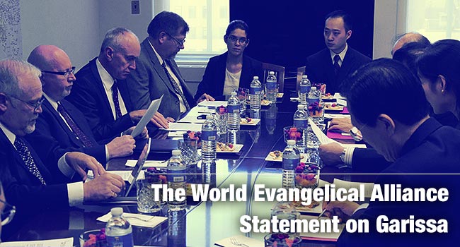 The World Evangelical Alliance Statement on Garissa