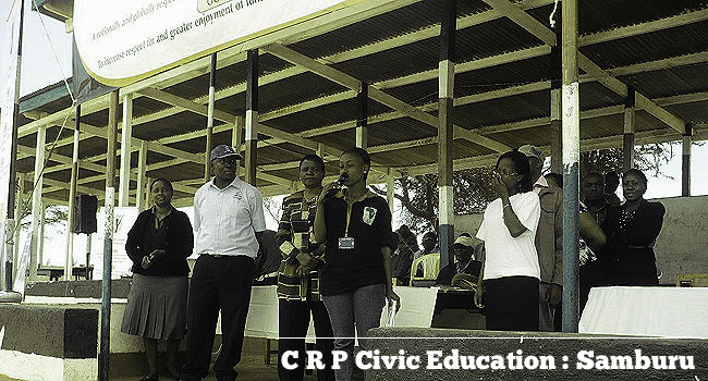 Complaints Referral Partners Civic Education Trip - Samburu