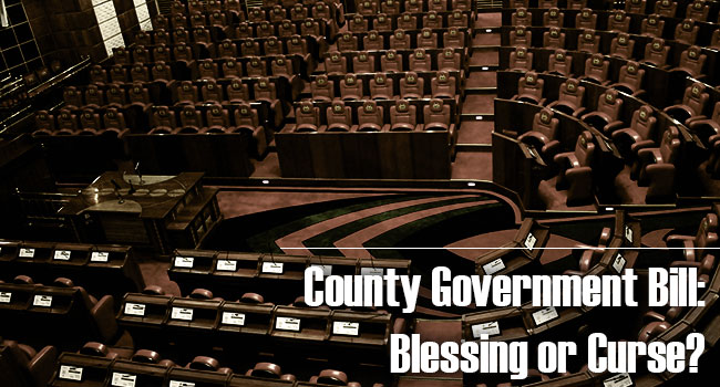 County Government Amendment Bill: A Blessing or Curse?