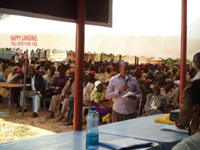 Legal Aid Forum in Ngaaie - Mwingi North Constituency